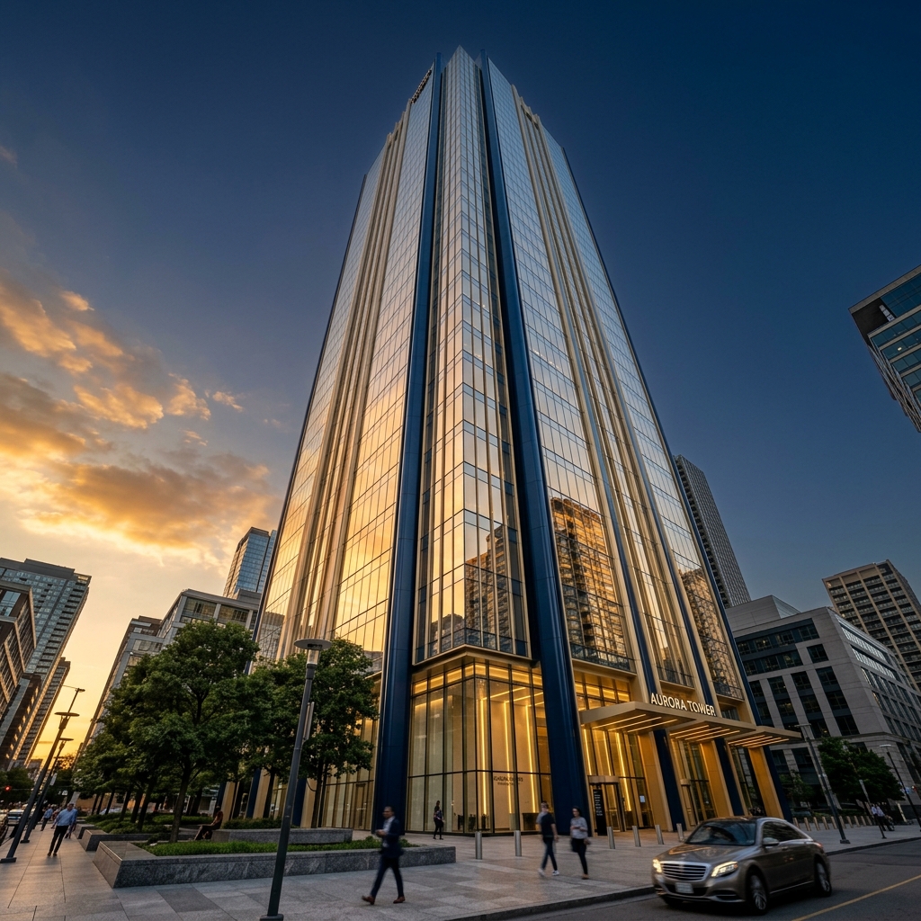 High-Rise Offices Representing Asset Diversification